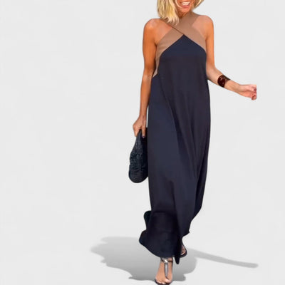 Сиена - Рокля с Кръстосан Деколте