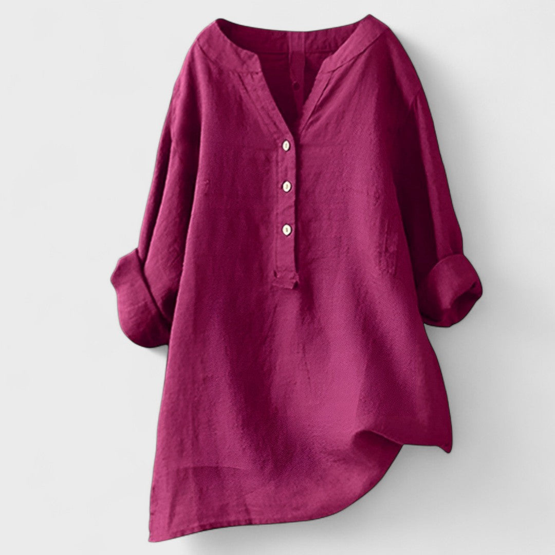 Фрея - Удобна Риза с Бутон