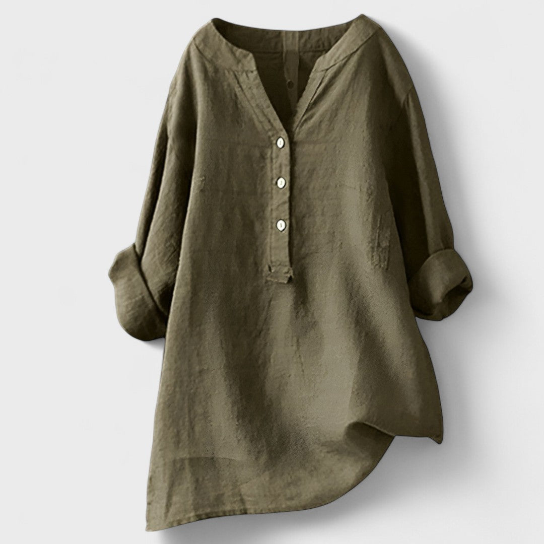 Фрея - Удобна Риза с Бутон