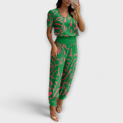 Irmelin – Елегантен комплект с топ и панталони