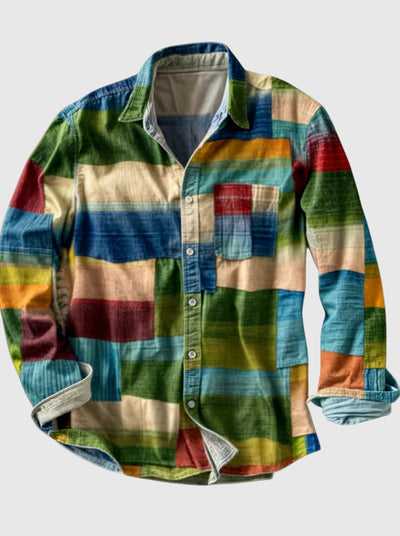 ДЖОЕЛ | Риза с дълга ръка с печат