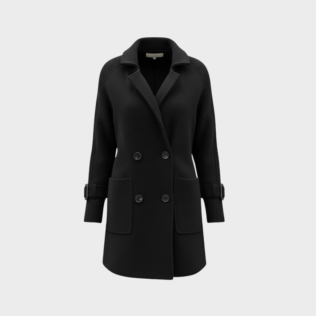 Росица - Премиум палто с двойно закопчаване