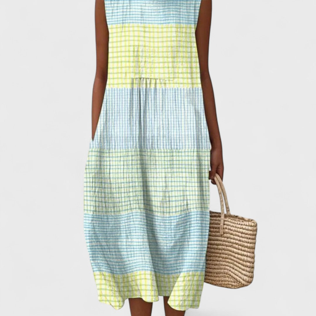 Анна - Елегантна Памучна Рокля