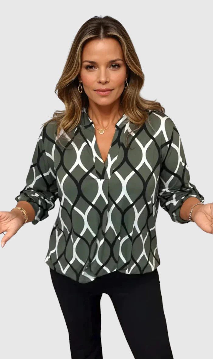 Noor – Блуза с графичен принт