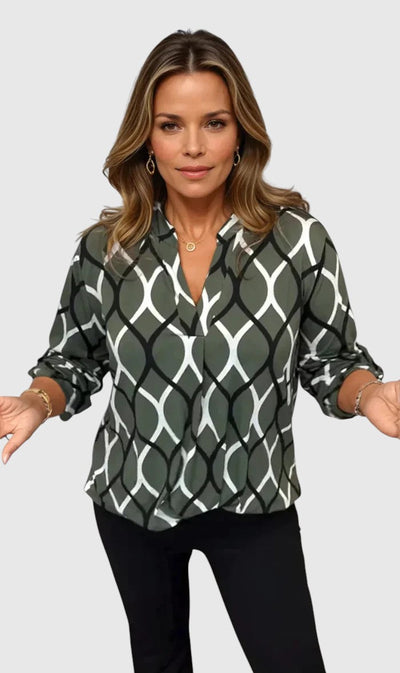 Noor – Блуза с графичен принт