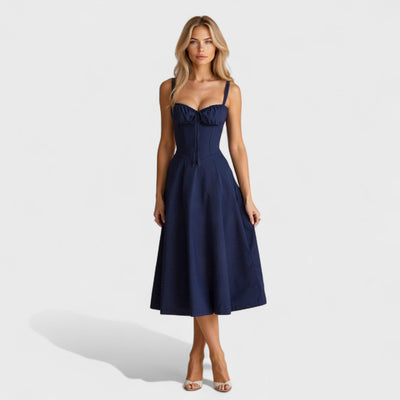 Киана - Корсетни Миди Рокли