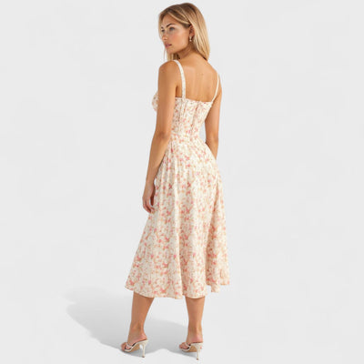 Киана - Корсетни Миди Рокли