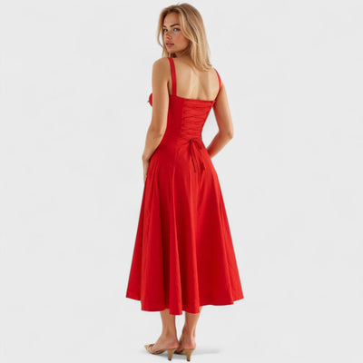 Киана - Корсетни Миди Рокли