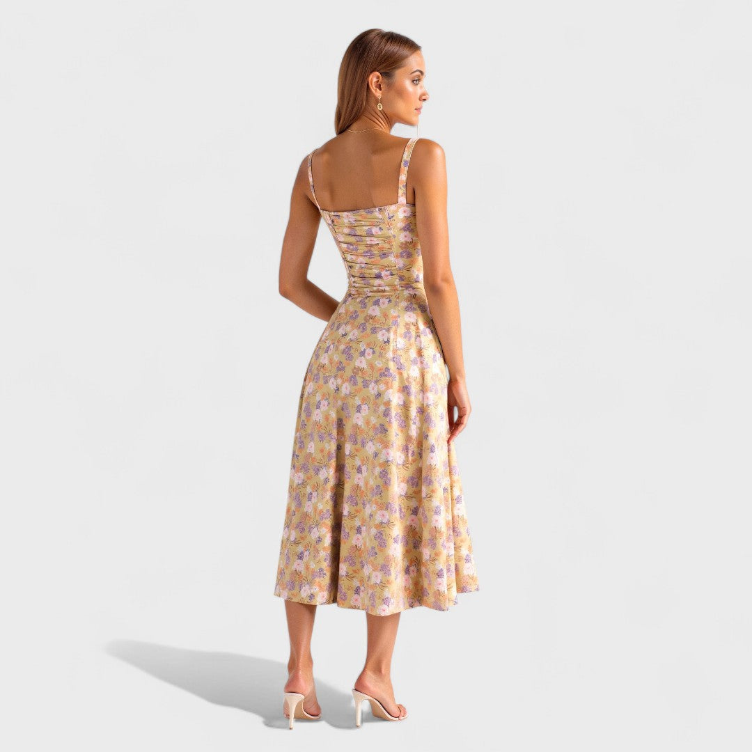 Киана - Корсетни Миди Рокли