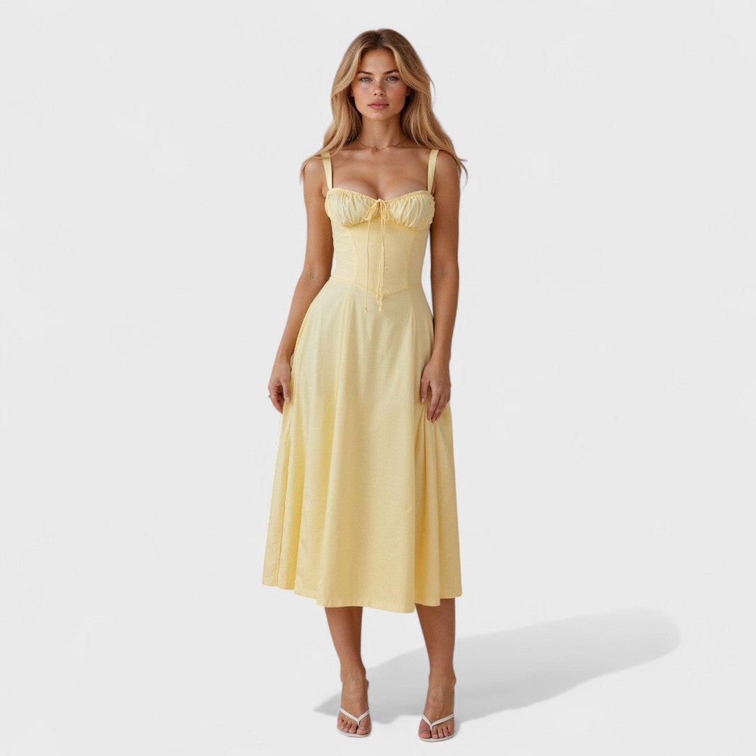 Киана - Корсетни Миди Рокли