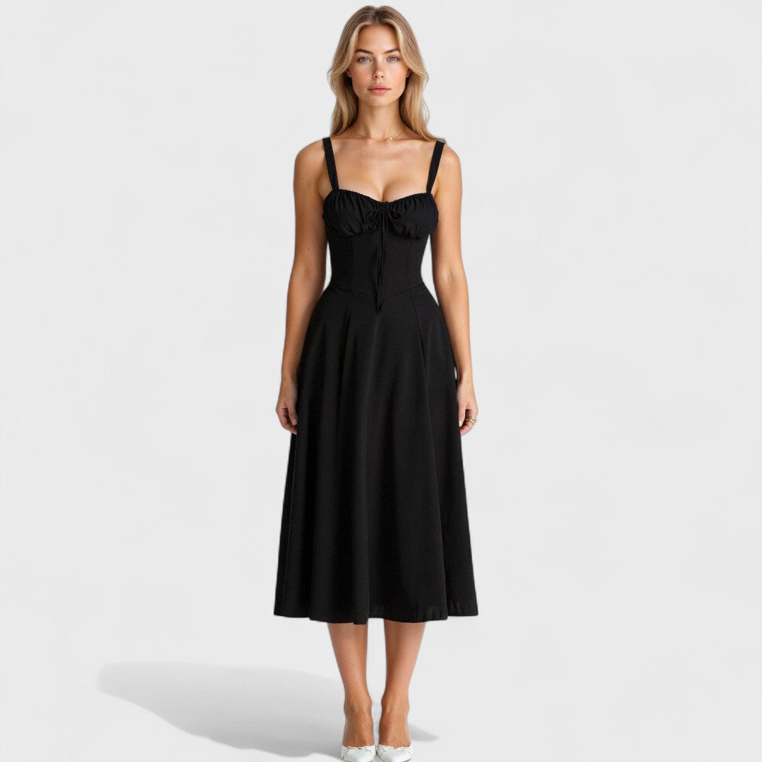 Киана - Корсетни Миди Рокли