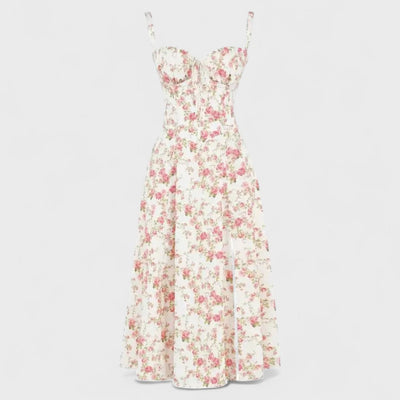 Киана - Корсетни Миди Рокли