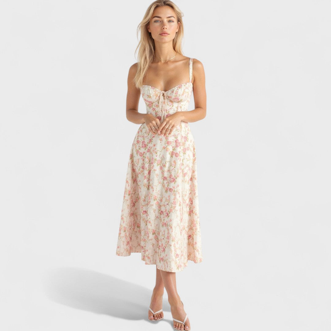 Киана - Корсетни Миди Рокли