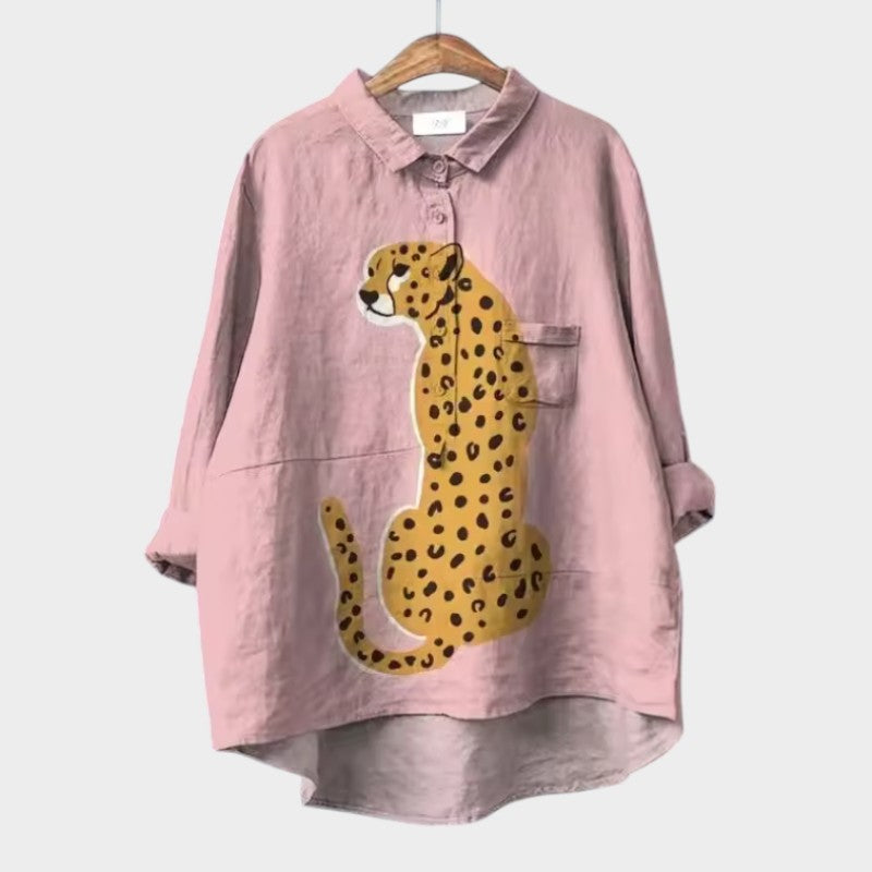 Gunnel | Премиум блуза с Дантела