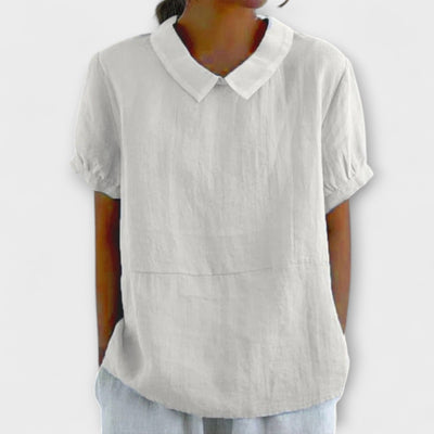 Лия - Блуза с къс ръкав